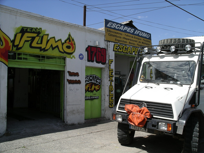 sitio donde modificaron los amortiguadores en Santiago. Buen sitio y a un precio justo